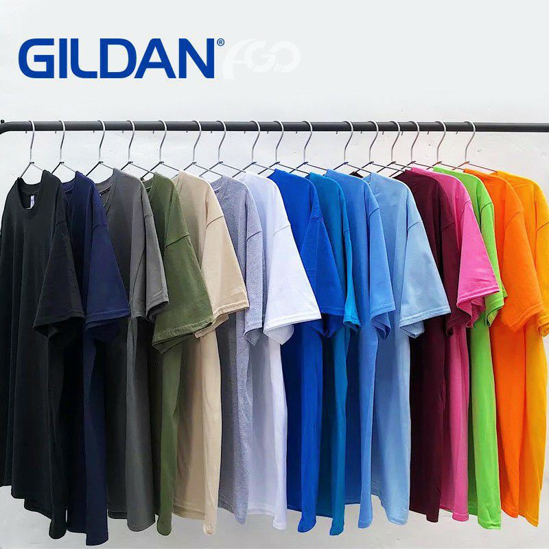 [Nhập NAMNGIL5 Giảm 5k][TPHCM][FREESHIP]Áo Thun Trơn Nhập Khẩu Chính Hãng Gildan Premium 100% Cotton USA
