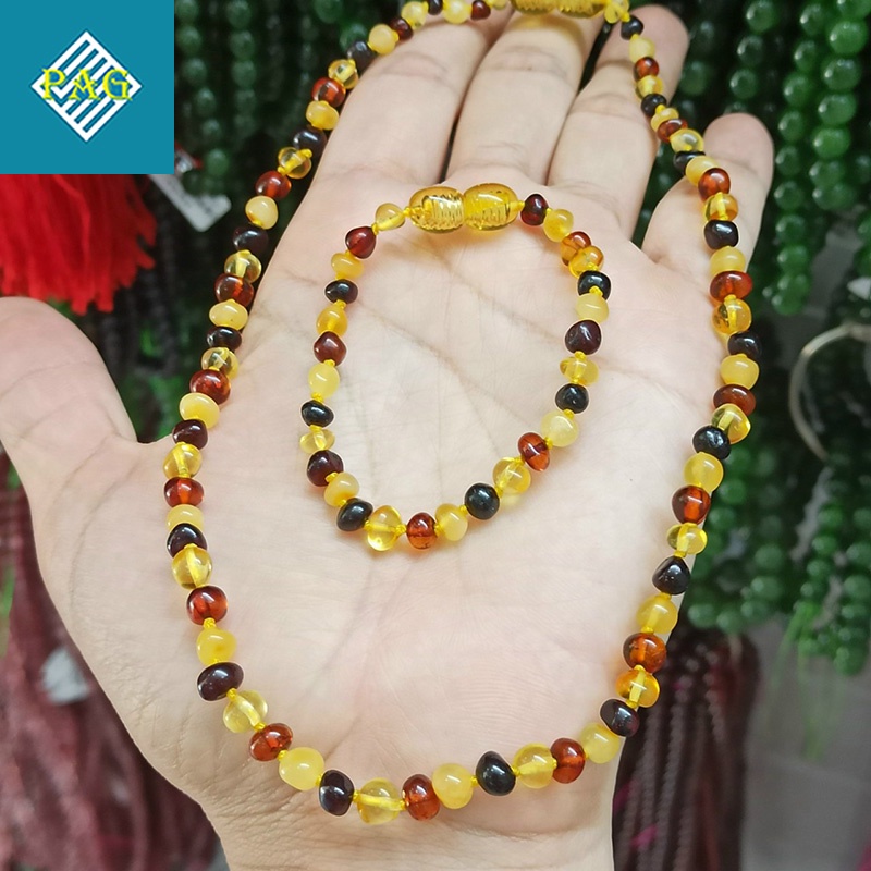 Vòng Hổ Phách Cho Bé, Vòng Amber Úc - Món Quà Cho Bé Yêu