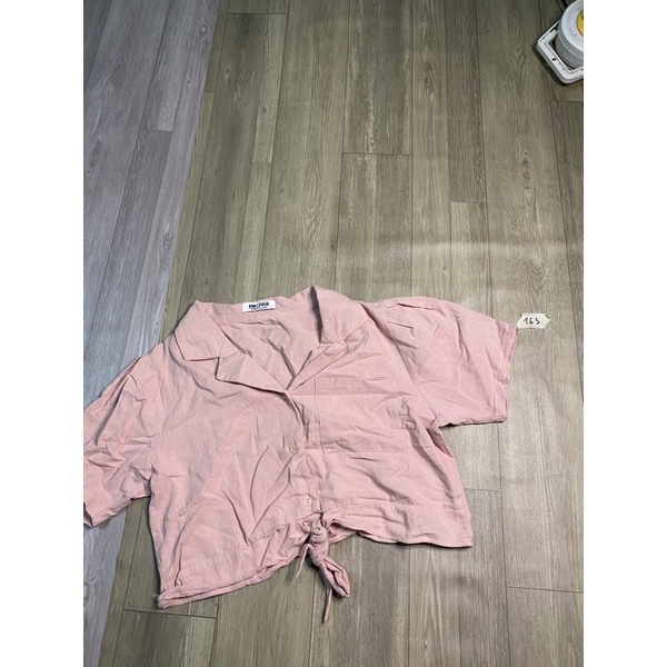 2hand áo hồng FMstyle 163