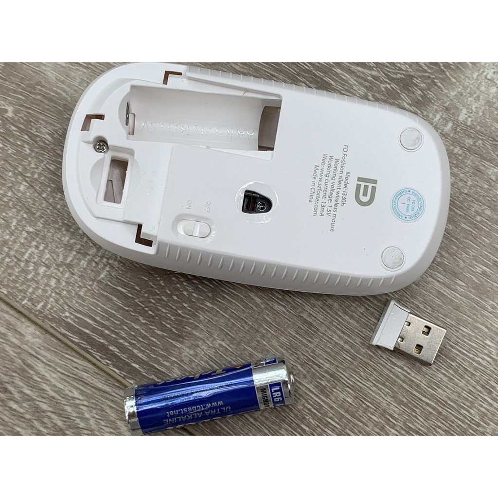 Chuột Không Dây Cao Cấp Forter I330 - Gấu Trúc - Chính Hãng