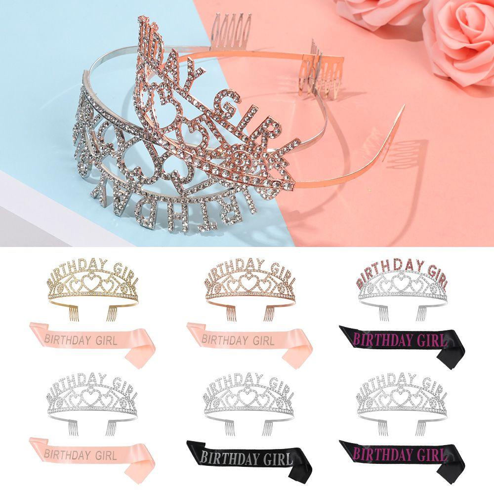 Vương Miện Công Chúa Handmade Xinh Xắn|Vương Miện Kim Tuyến Lấp Lánh