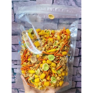 Túi 500g snack thập cẩm
