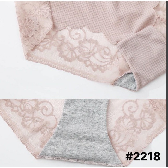 LỐ 10 QUẦN LÓT ĐÚC SU PHỐI REN SEXY CAO CẤP 2218