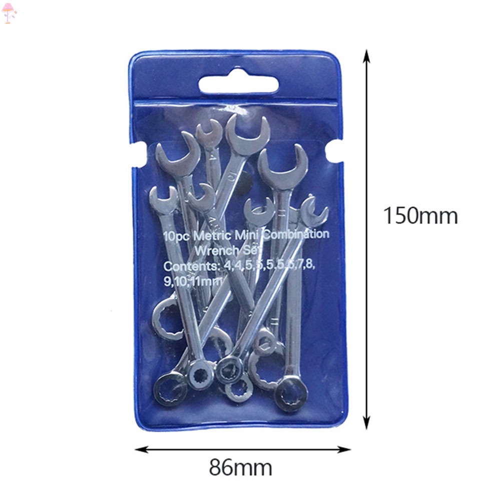 10 Cờ lê mini 4-11mm chuyên dụng chất lượng cao