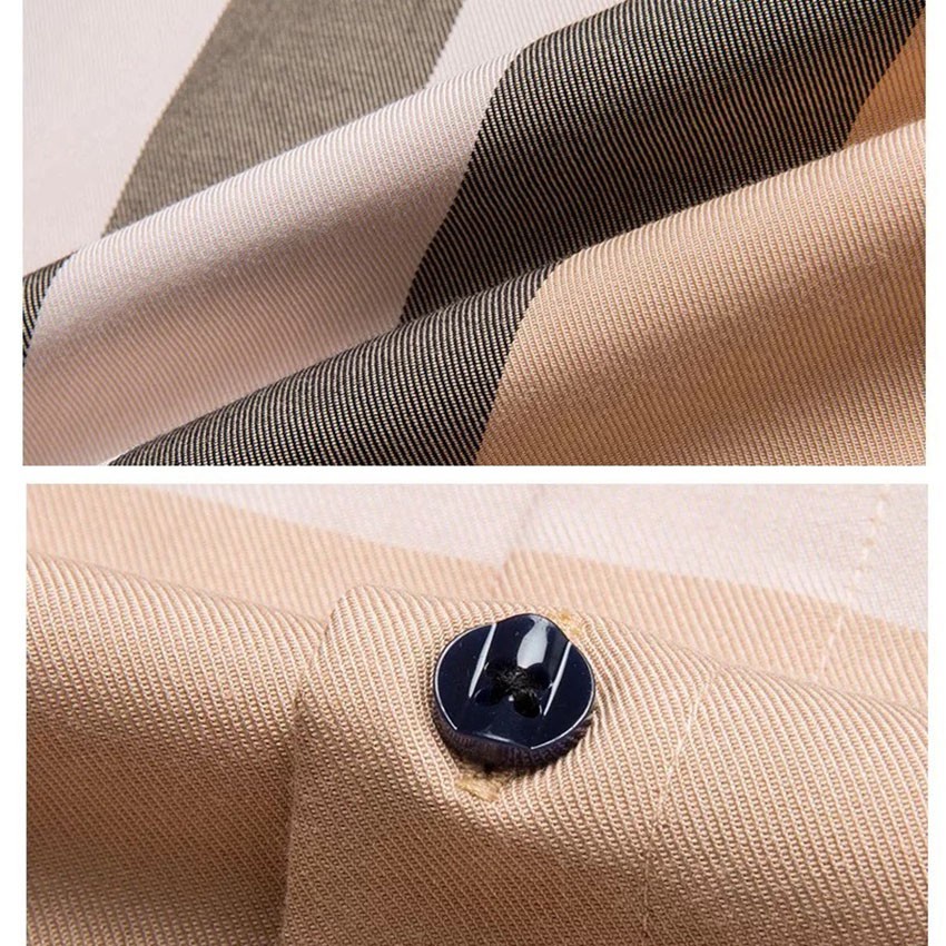 Áo sơ mi Batir  tay dài 💠 GIÁ TỐT NHẤT 💠 áo sơ mi kẻ sọc BBR thời trang phong cách nam tính 4 màu