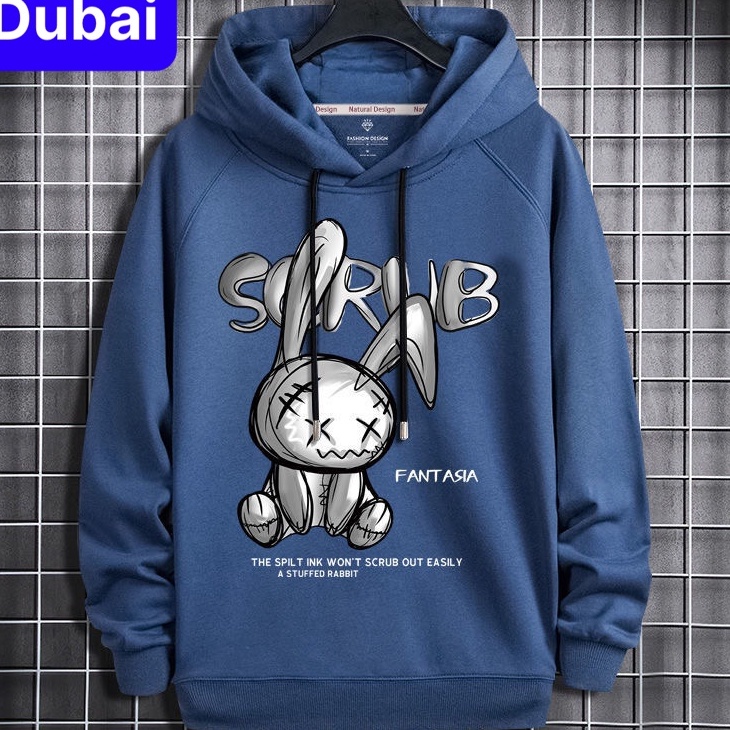 ÁO KHOÁC HOODIE NAM NỮ UNISEX CHẤT NỈ GẤU SCRUB PHOMG CÁCH CAO CẤP MỚI  - DUBAI FASHION
