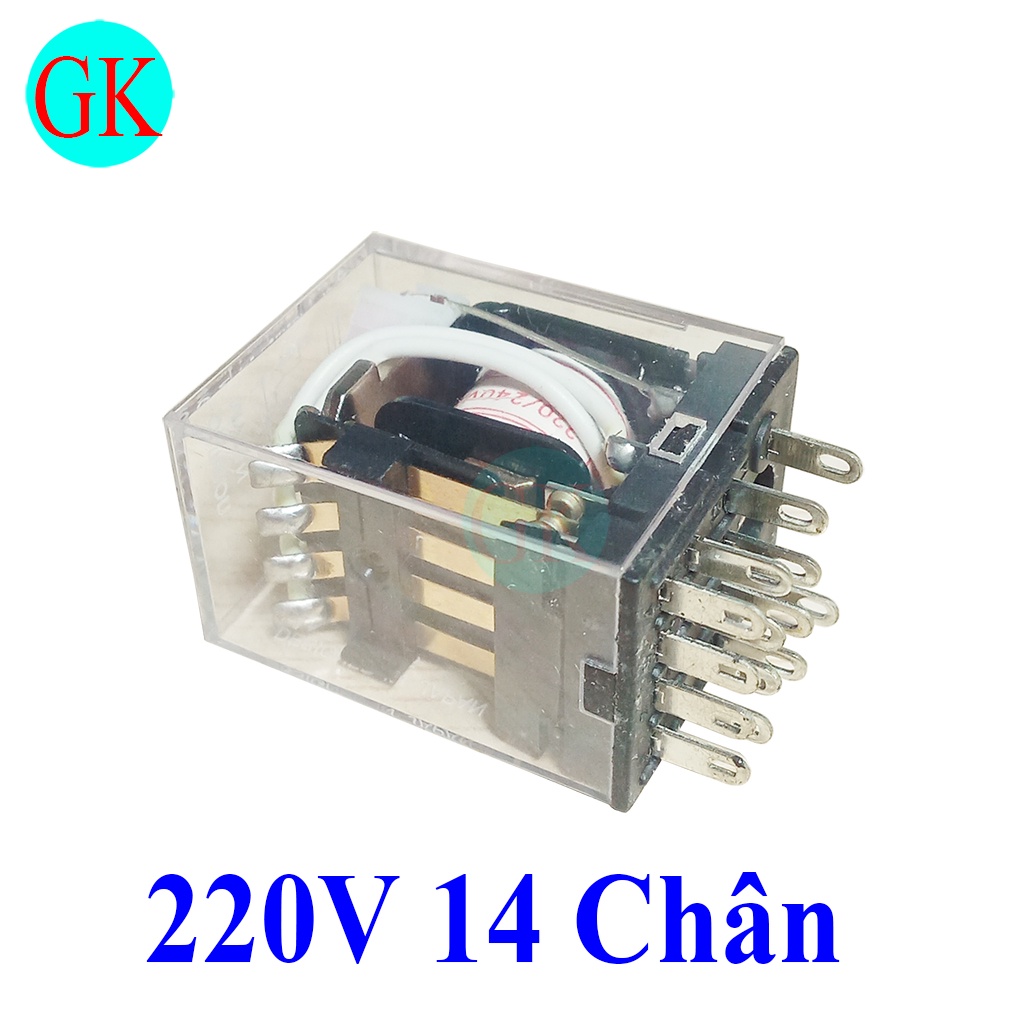 Rơ le trung gian 14 chân 220V