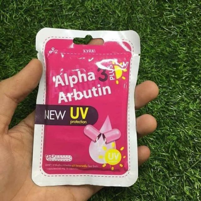 Viên kích trắng da alpha arbutin mẫu mới thái lan | BigBuy360 - bigbuy360.vn