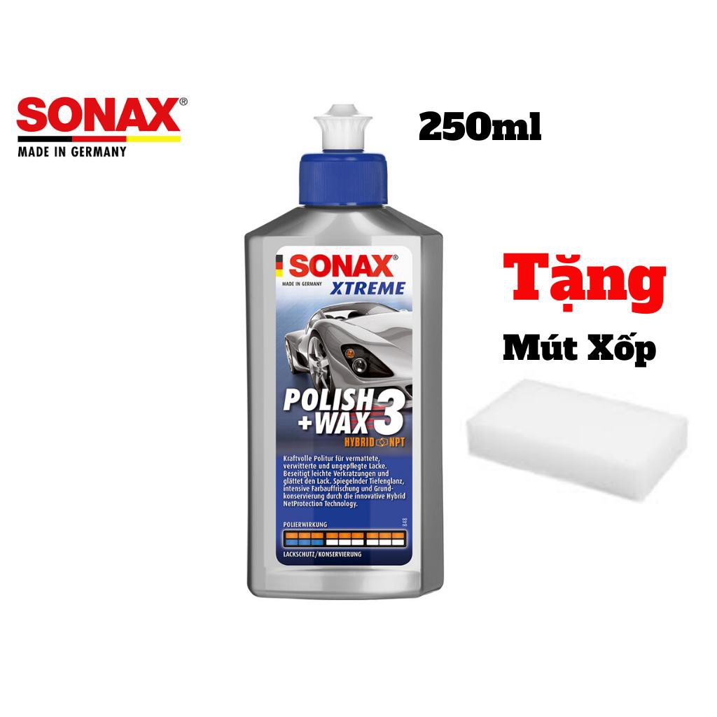 Dung Dịch Xóa Xước Đánh Bóng Bảo Vệ Sơn Xe Polish Sonax Wax 3 - 202100