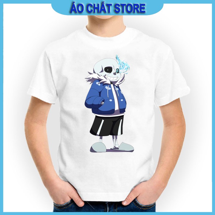 Áo thun bé trai Sans Undertale siêu cute S09 | Áo Chất Store