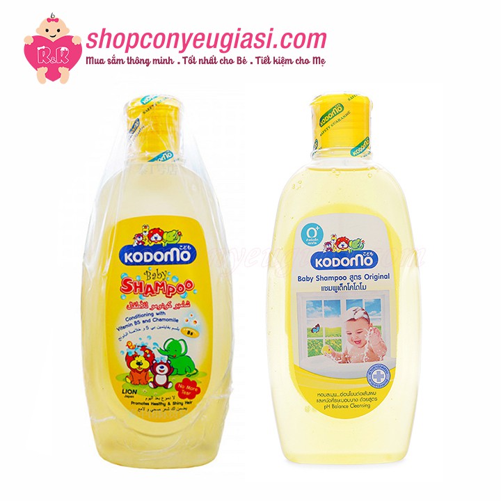 Dầu Gội Trẻ Em Kodomo 200ml - Dùng Được Cho Bé Từ Sơ Sinh