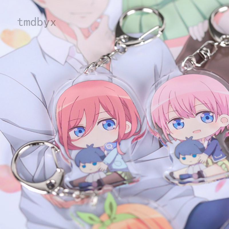 Tmdbyx Móc khóa acrylic hình nhân vật Anime The Quintessential Quintuplets