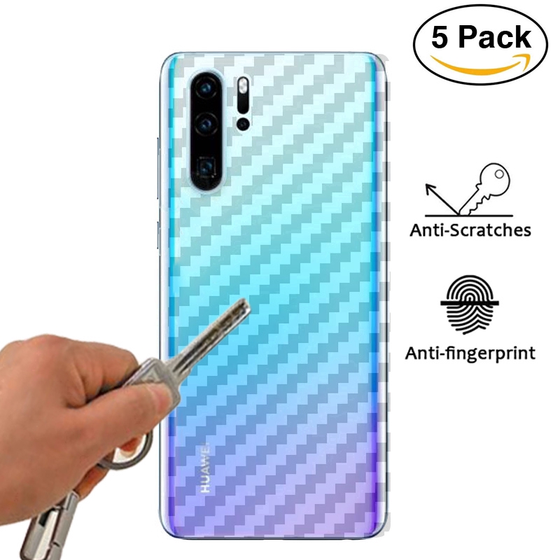 [Mua 1 để gửi 4] MIẾNG DÁN CARBON Huawei P40 P30 P20 P10 Lite Pro Plus CACBON