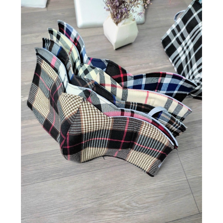 Khẩu Trang Vải Che Tai 5 Lớp Chống Nắng, Kháng Bụi Chất Liệu Vải Dày Dặn - Shop3nunisex