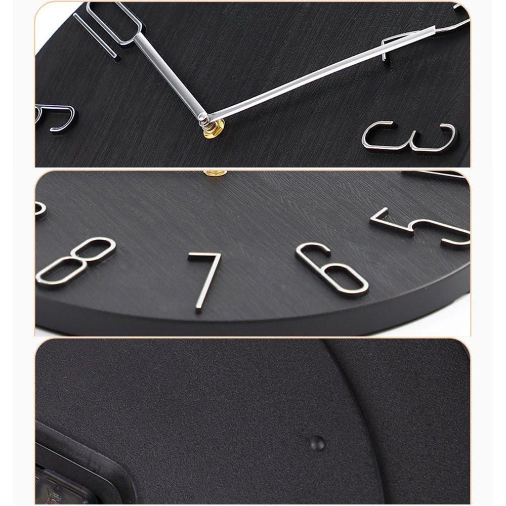 CONOPERY Đồng Hồ Treo Tường Phong Cách Bắc Âu Tối Giản Dùng Để Trang Trí Nhà