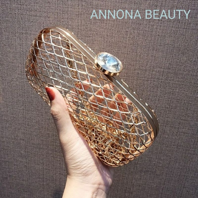 VÍ CẦM TAY KIM LOẠI SANG XỊN