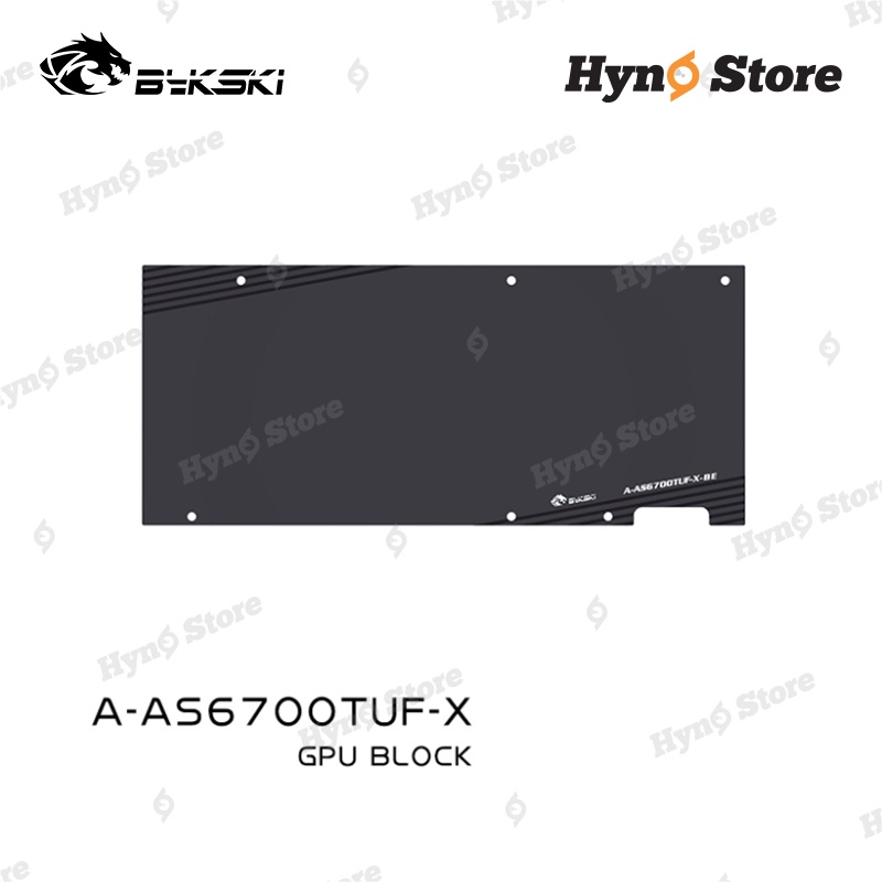 Block VGA Bykski tản nhiệt nước Asus 6700XT Tản nhiệt nước custom Hyno Store