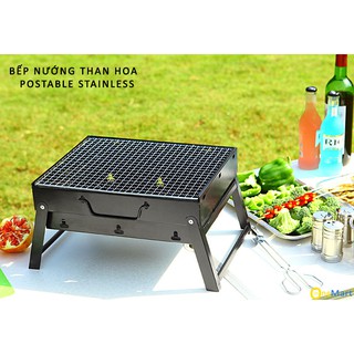 BẾP NƯỚNG THAN HOA VUÔNG