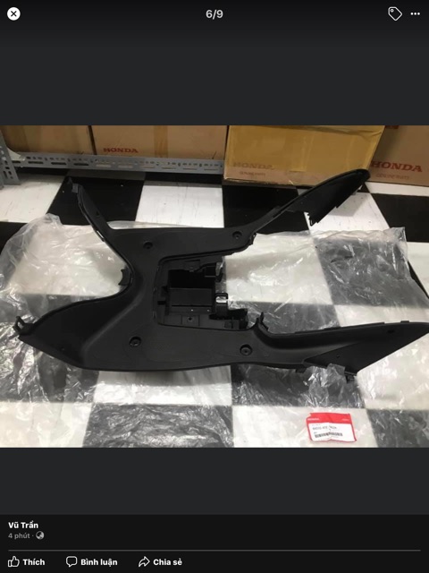 Bàn thờ , bợ sau , Yếm khóa , Thông Gió , Sàn chân , Ốp gầm , dè sau , đảy bình , nẹp chống  ( Dàn Nhám Sh ý 2009 - 2011