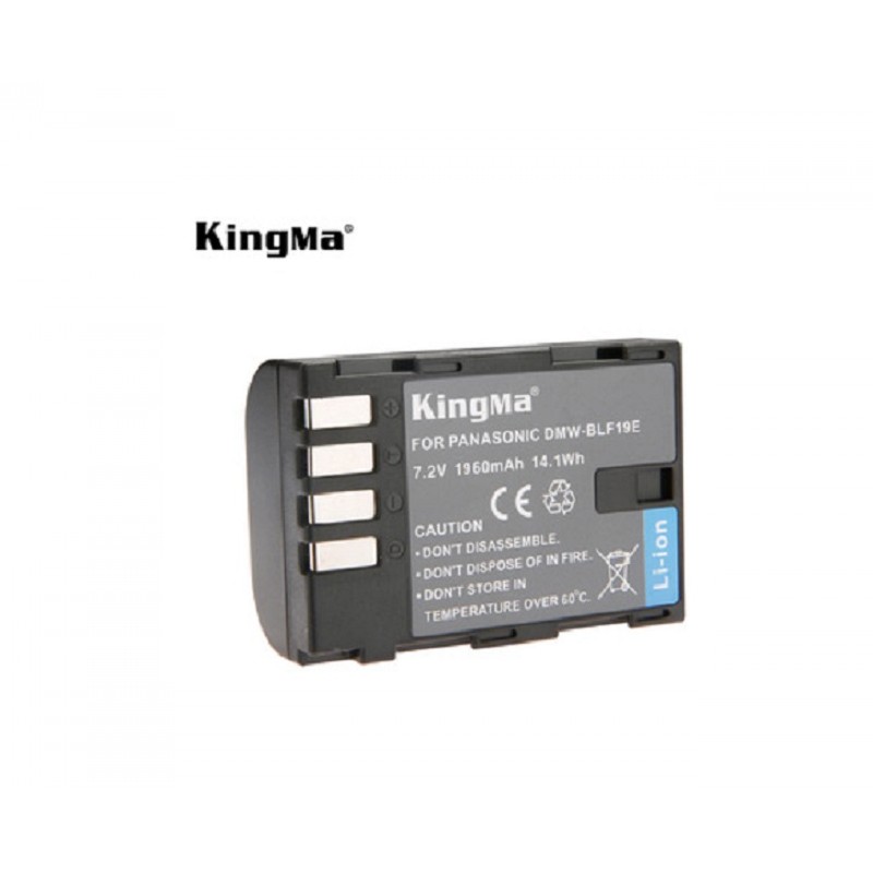 PIN SẠC MÁY ẢNH KINGMA CHO PANASONIC DMW-BLF19