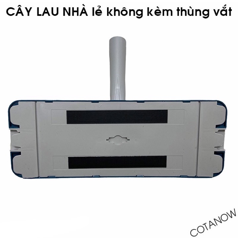 Cây lau nhà lẻ không kèm thùng vắt , cây lau nhà thay thế tiện lợi