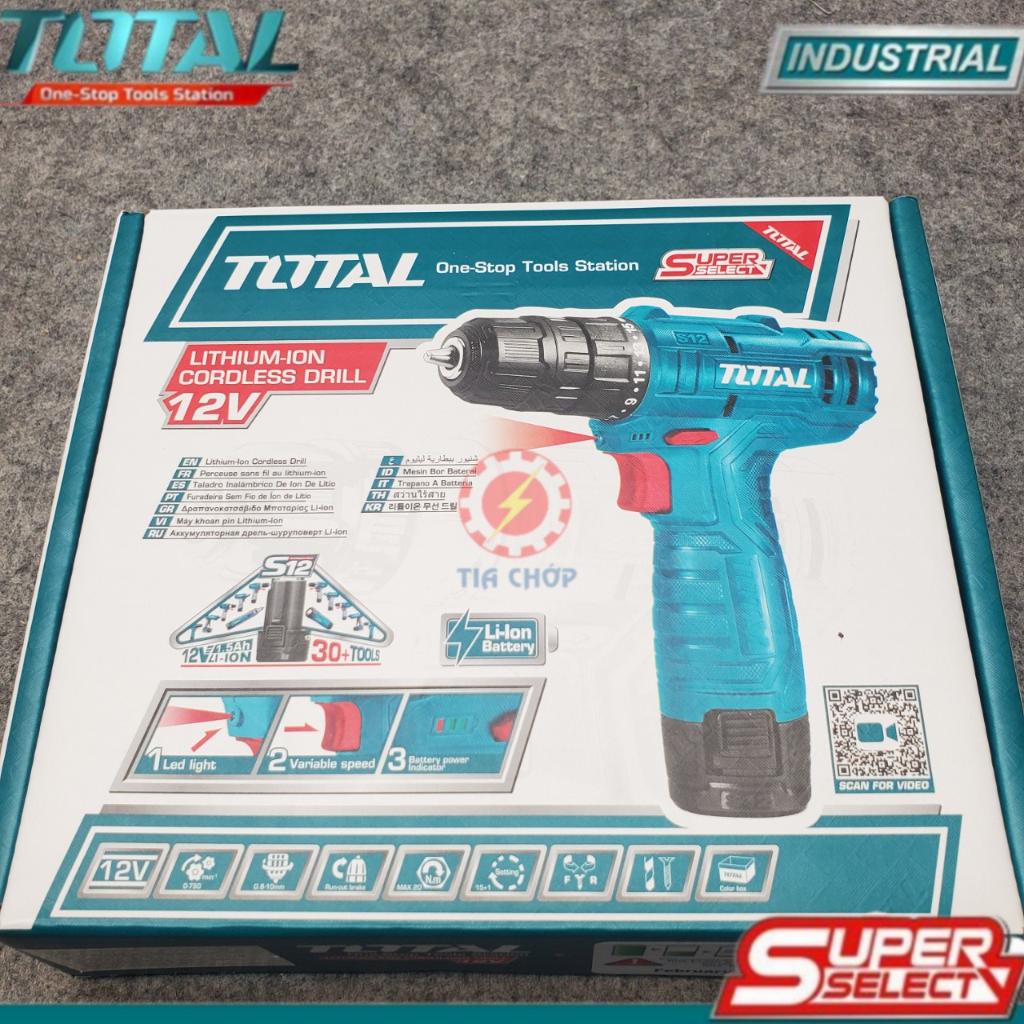 Máy Khoan siết vít pin 12V TOTAL TDLI12415