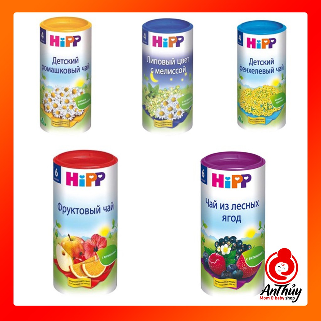 Trà hipp hoa cúc ban đêm cho bé từ 4m date 2021