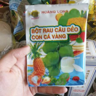 Bột rau câu dẻo con cá vàng