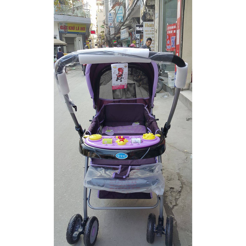 Xe Đẩy 2 Chiều 3 Tư Thế 709N BaoBaoHao Phiên Bản Mới Nhất Hình Con Heo 2022 ( Good Baby )