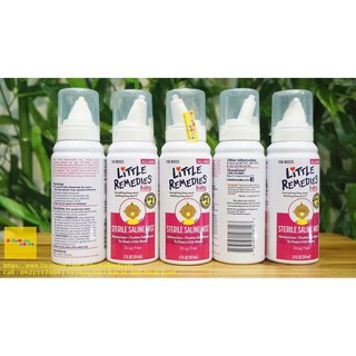 Xịt mũi Little Remedies