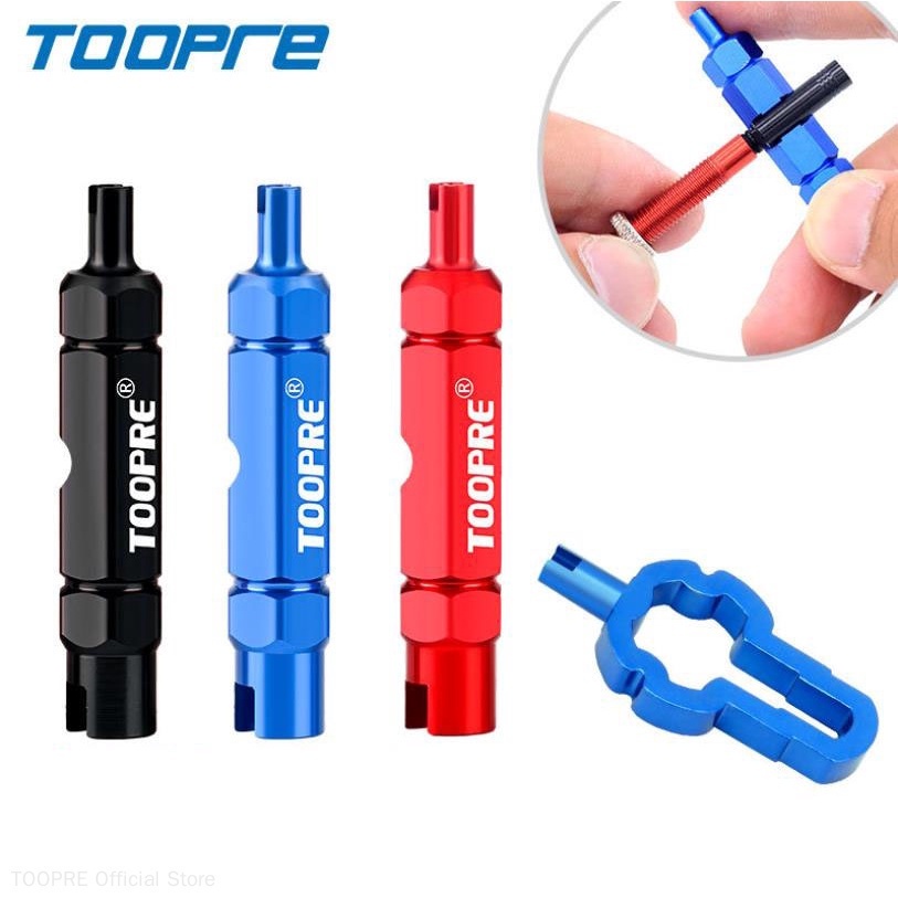 Dụng cụ tháo van xe đạp TOOPRE đa năng bằng hợp kim nhôm