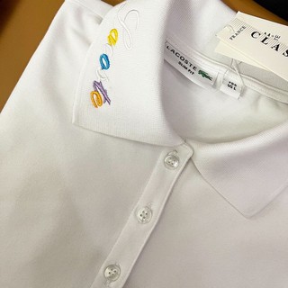 Áo polo L.a.c.o.s.t.e cổ thêu
