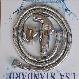 Vòi xịt vệ sinh cao cấp Locmi( inox)