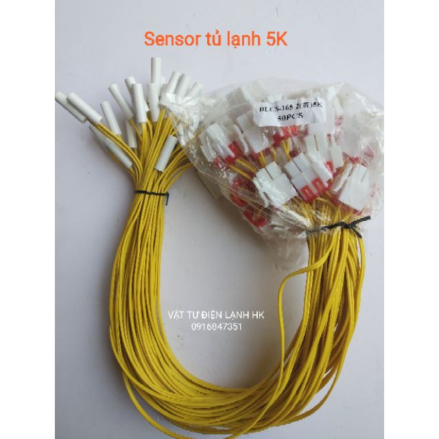 Sensor tủ lạnh 2K 5K 10K - Đầu dò cảm biến tủ lạnh