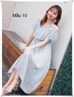 váy maxi đi biển