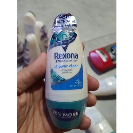 Lăn khử mùi Rexona Passion 40ml - Shower Clean