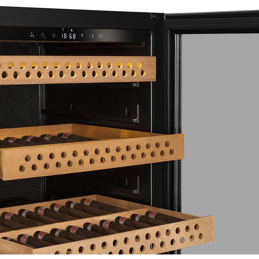 Tủ dùng để bảo quản xì gà Klarstein El Presidente 23 Humidor, Tủ bảo quản dễ dàng sử dụng
