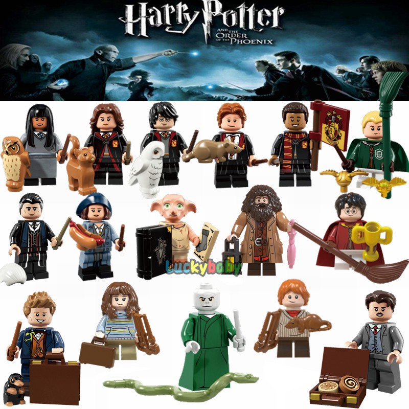 Đồ chơi nhân vật Harry Potter phong cách Lego cho bé