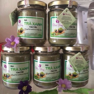 Bột trà xanh nguyen chất 200g
