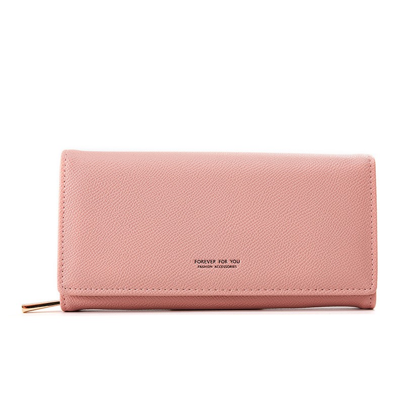 Ví nữ cầm tay dáng dài đẹp FOREVER FOR YOU nhiều ngăn thời trang cao cấp đựng tiền LUVADO VD305 | BigBuy360 - bigbuy360.vn