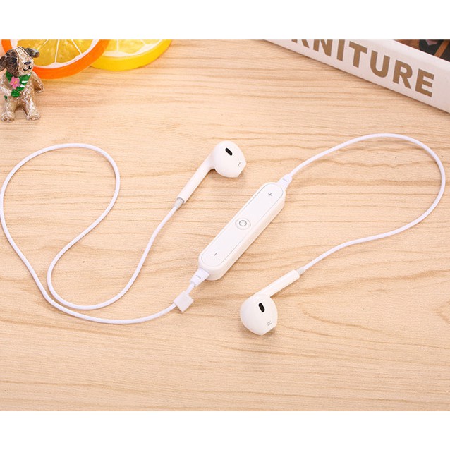 Tai nghe Bluetooth S6 kiểu dáng Sport vòng cổ tiện lợi