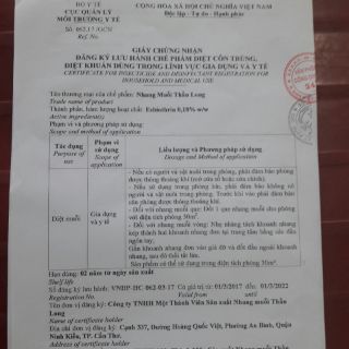 NHANG MUỖI THẦN LONG