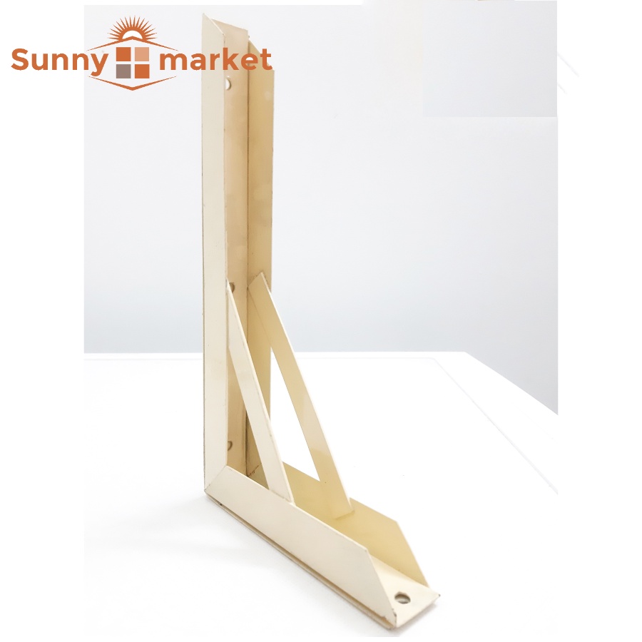 Bộ Giá Đỡ Chữ L cao cấp 12cm x 19cm, Ke chữ L bắt góc bắt kệ, Pát chữ L