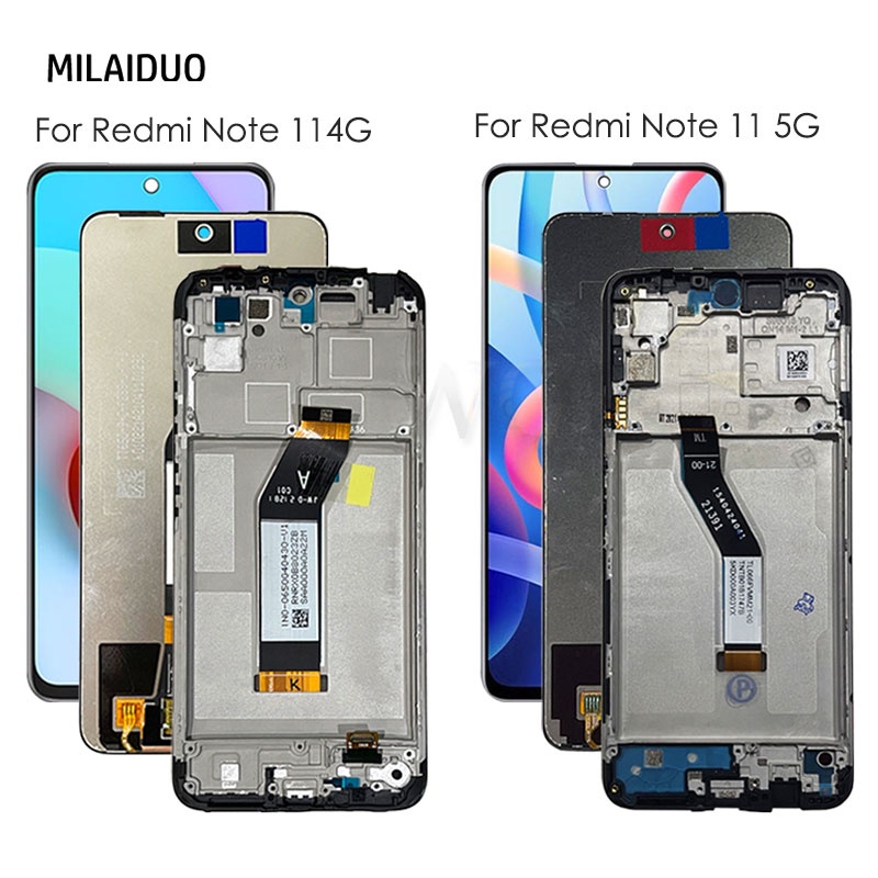 Màn Hình LCD Cảm Ứng Thay Thế Dành Cho Xiaomi Redmi Note 11 4G Redmi Note 11 5G