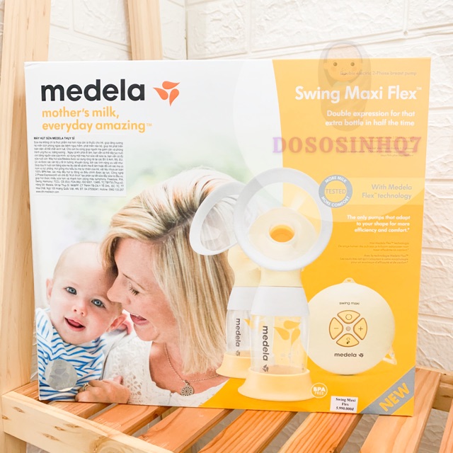 [CHÍNH HÃNG] MÁY HÚT SỮA MEDELA SWING MAXI PLEX