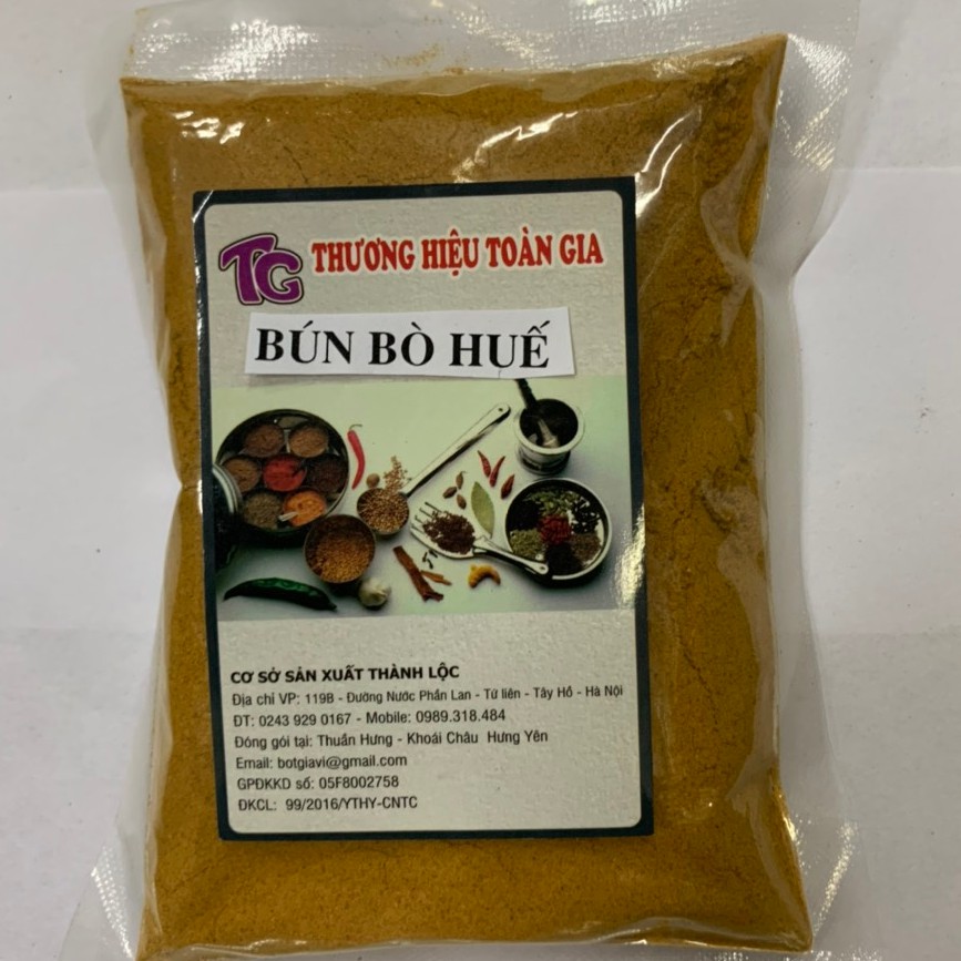 Gia vị bún bò Huế - Cho tô bún bò Huế đậm đà, thơm ngon mang hương vị đất cố đô Bún bò Huế là một món ăn phổ b