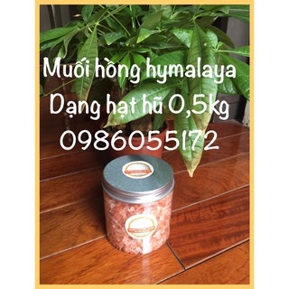 Muối hồng himalaya dạng hạt 500gr