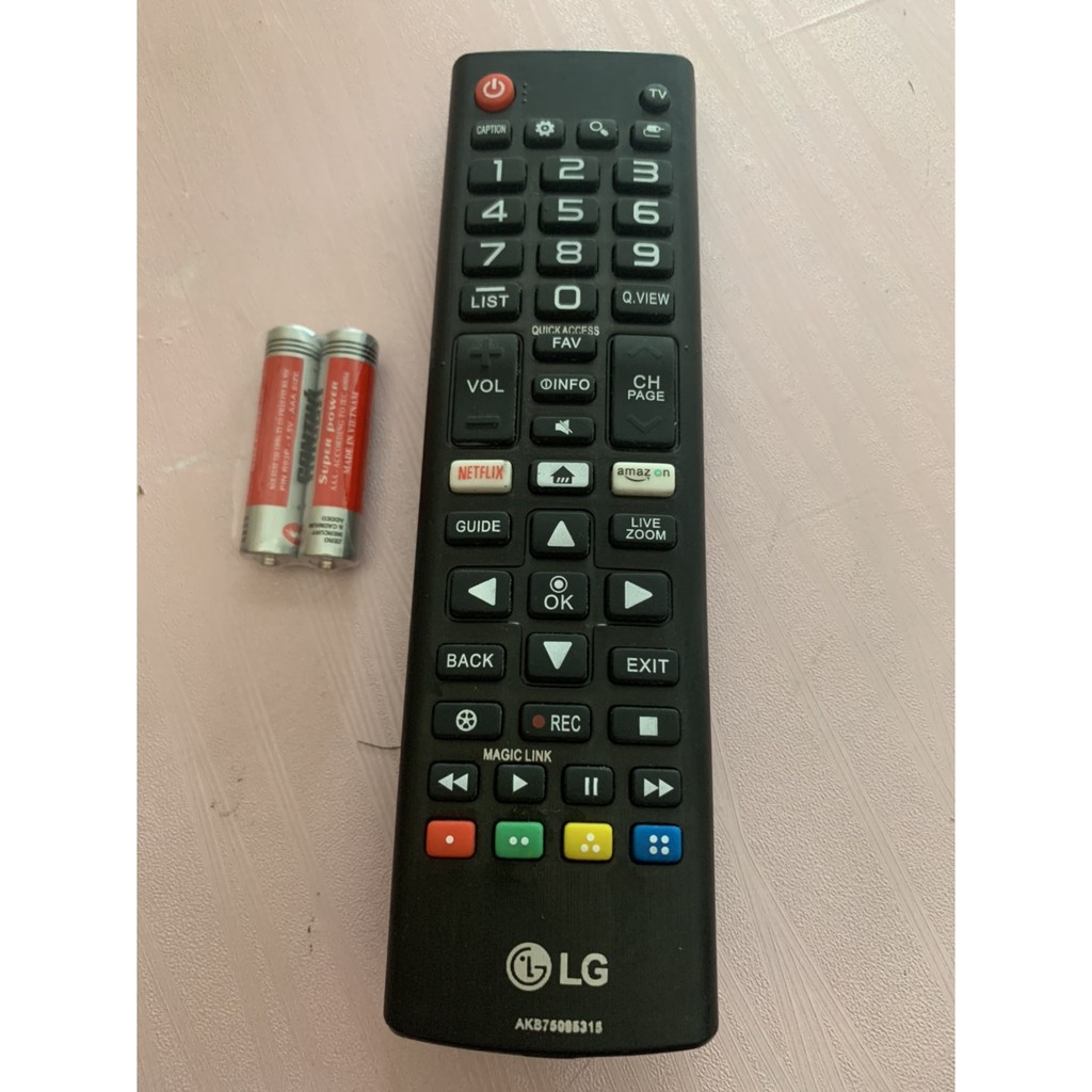 REMOTE ĐIỀU KHIỂN TIVI LG SMART NGẮN 2018 NETFLIX-AMAZON