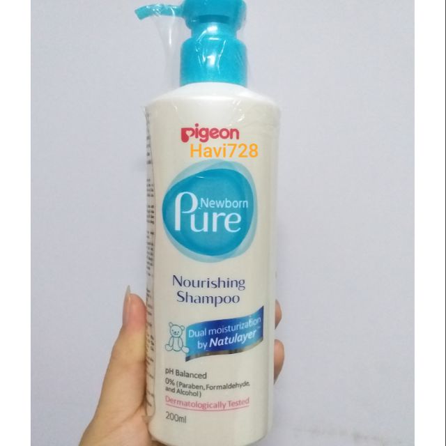 Dầu gội Newborn Pure Pigeon 200ml Nhật Bản