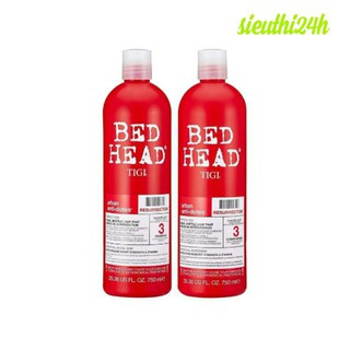 Bộ Dầu gội xả Tigi Bed Head phục hồi cấp độ 3